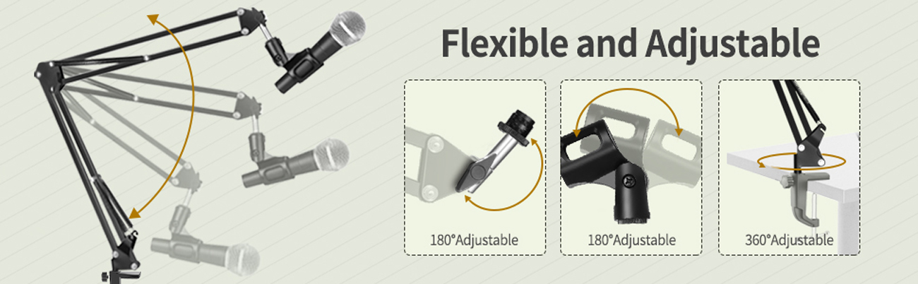 NEEWER Adjustable Arm Stand
